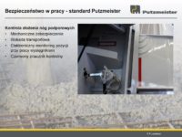 Bezpieczeństwo pracy z maszynami Putzmeister 09
